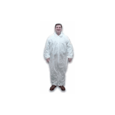 Coverall X-large White - Jumpsuit, Elas CufF