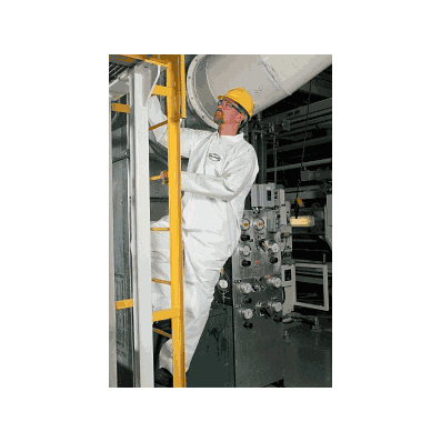Coveralls, Kleenguard, A40, 3xl, Zipper Frnt