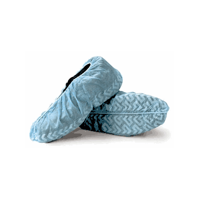 Covers, Shoe, Anti-skid, Blue - Medline