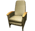 Cozy Comfort Premier Room Recliner - Recliner, Premier, W/Pedestal Ft, Grey - Winco Inc