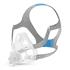 CPAP Mask Kit, Full Face Style CPAP Mask Kit with Small Cushion, Gray/Blue, With Headgear, Adult, sold as Each by AirFit F20, ResMed 63400 <br><br><font color="red"><b>BACK TO THE PRODUCT TABLE, <a href="https://www.aaawholesalecompany.com/resmed-respiratory-respiratory-masks-cpap-mask-kit.html">CLICK HERE</a></b></font>