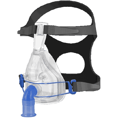 CPAP Mask, LARGE, Non-Vented Full Face Headgear