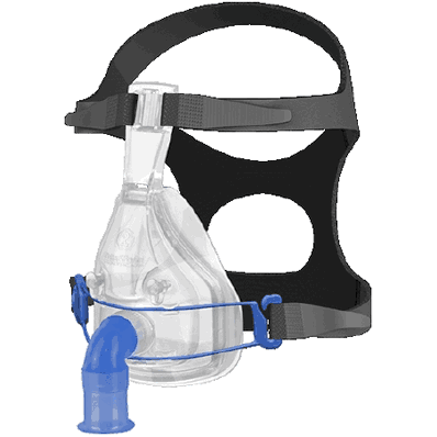 CPAP Mask, MEDIUM, Non-Vented Full Face Headgear