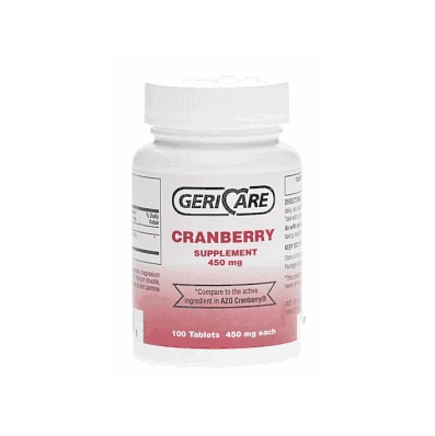 Cranberry 450mg Tab 100/Bt - Medline