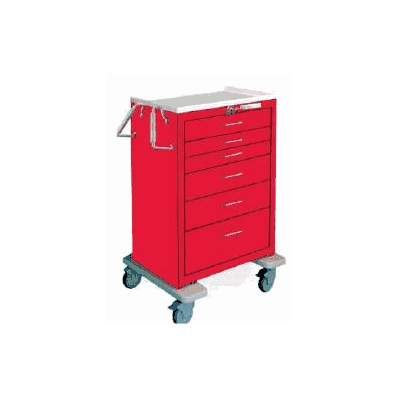 Crash Cart Heavy Duty Steel 24-1/4 X 31-1/2 X