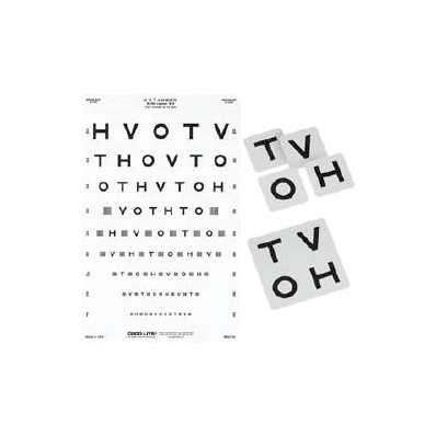 Crowded Distance Chart Set Good-lite 3 M - T