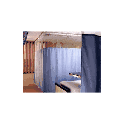 Cubicle Curtain 96 Inch 1-1/4 Inch - Curtain,