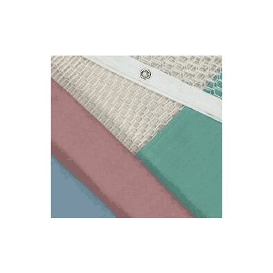 Cubicle Curtain Straight Panel 20 Inch Mesh 1