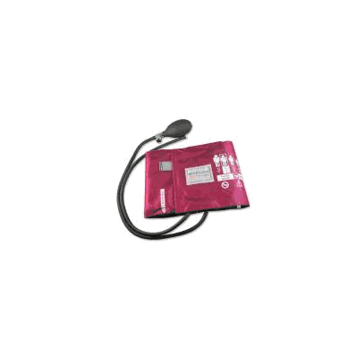 Cuff, 2-Tube with Inflation Kit, color Burgundy