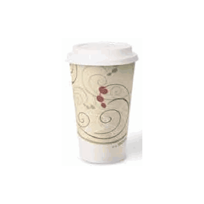 Cup 10 Oz. Hot White - Cup, Paper Hot Squat W