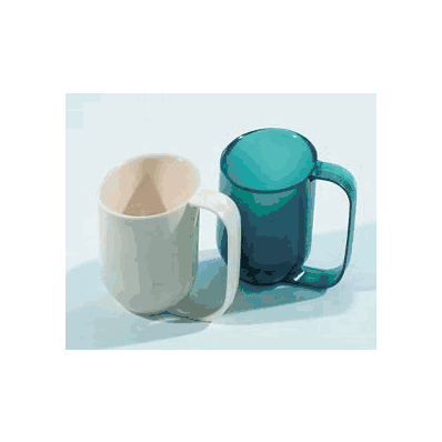 Cup, Dysphagia, W/Weighted Base, Green, 8 Oz