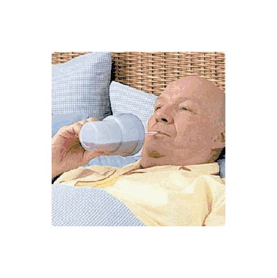 Cup Kennedy 7 Oz. White - Cup, Easy Grip Scr