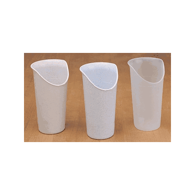 Cup, Nosey, Clear, 6pk