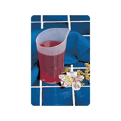 Cup, Plastic, Cutout, 8 Oz, Clear