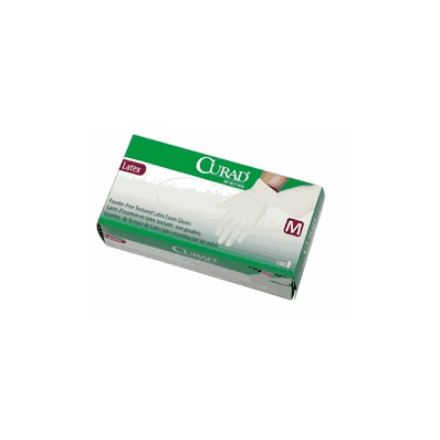 Aloetouch Exam Gloves, Powder-Free, Latex, sold as 100/bx, 10bxs/cs