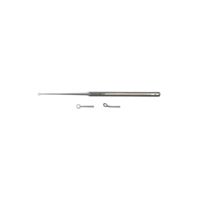 Curette, Ear Buck Crvd Blnt Sz0 6 1/2" - - B
