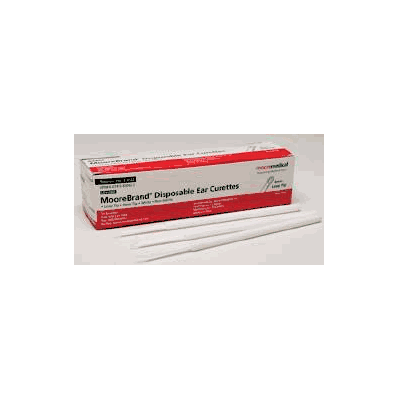 Curette, Ear Loop Tip (50/Bx) - - Moore Medi