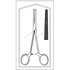 Curved 1 x 2 Teeth, 6-1/4" Serrated Tips Sterile Disposable Rochester-Ochsner Forceps 25/Bx, Sterilized in USA, Sklar 96-2567<br><br><font color="red"><b>BACK TO THE PRODUCT TABLE, <a href="https://www.aaawholesalecompany.com/sklar-sterile-disposable-instruments-sterile-rochester-ochsner-forceps.html">CLICK HERE</a></b></font>