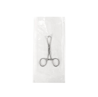 Curved Blunt, 5-1/4" Lorna Edna Towel Clamp 25/Bx