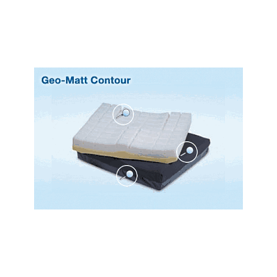 Cushion, Geo-mattcontour, Anti-slip, 18x18 -