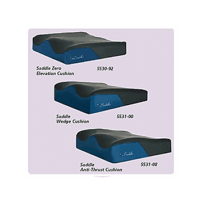 Cushion, Saddle, With Gel, Zero Elev 18x18 -