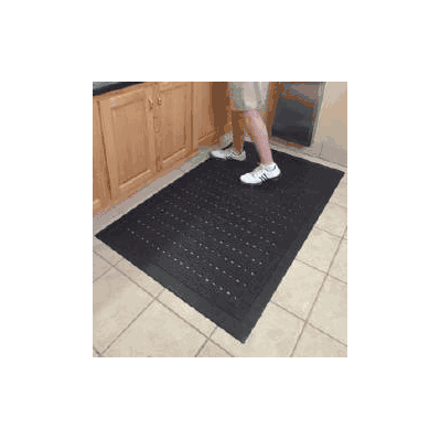 Cushion Station Mat 99 L X 38 W Inch Black Ni