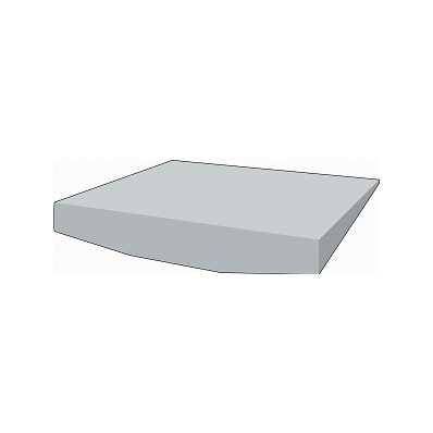 Cushion, W/C, Wedge, Sit / Straight - Medline