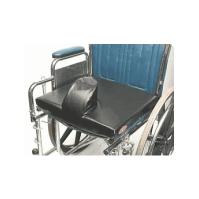 Cushion, WheElchair, Rnd BotTm 20x16x4 - Cush