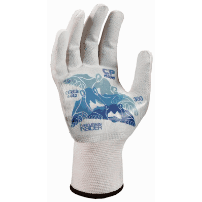 Cut Resistant, LARGE Glove Liner, color White, NonSterile