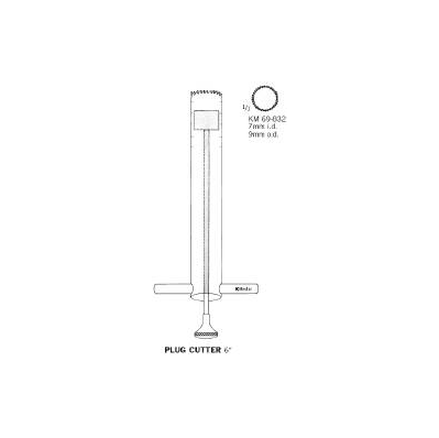 Cutter, Pi Plug 7+9mm 6" - - Teleflex Medica