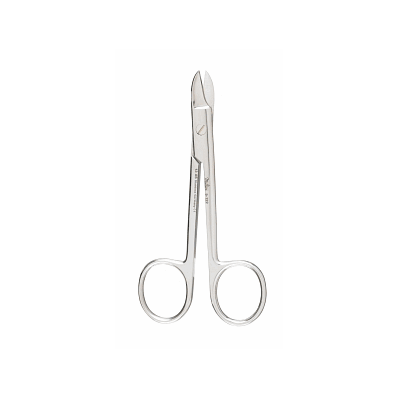 Cutter, Wire, Scissors, Curved, Serr, 4 3/4