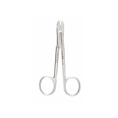 Cutter, Wire, Scissors, Straight, Serr, 4 3/4