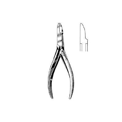Cutting Forceps Littauer Tweezer Type Straigh
