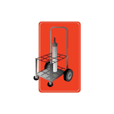 Cylinder Cart - Cart F/12 D&E Cylinders 6124