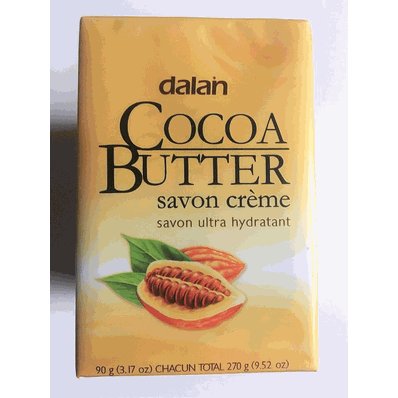 Dalan Cocoa Soap, sold as 3/pk, 24 Packs #3120014