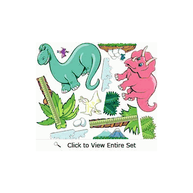Decal Kit Dinosaur Theme - Decal Kit, Dinosau
