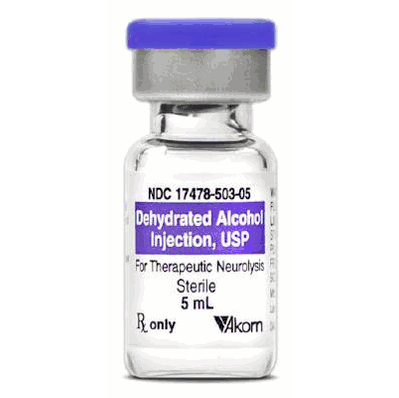 Dehydrated Alcohol 98%, 5 mL vial