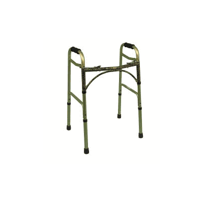 Deluxe Folding Walker 2 Button Aluminum 350 L