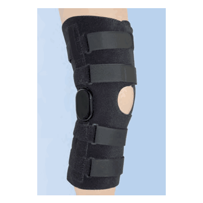 Deluxe Polycentric Wrap Knee Brace - Medium