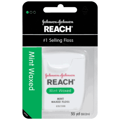Reach Dental Floss 55' Mint, waxed 36/cs