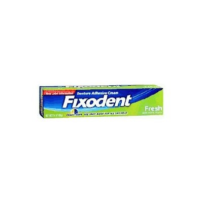 Denture Adhesive, 2.4 oz. Cream by Fixodent