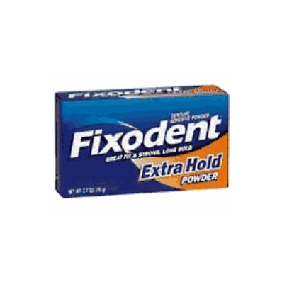 Denture Adhesive Fixodent Extra Hold 1.6 Oz.