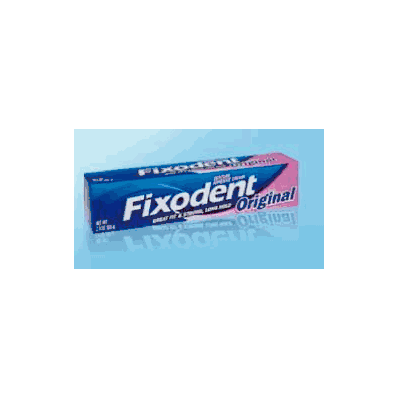 Denture Adhesive Fixodent Original 0.75 Oz.