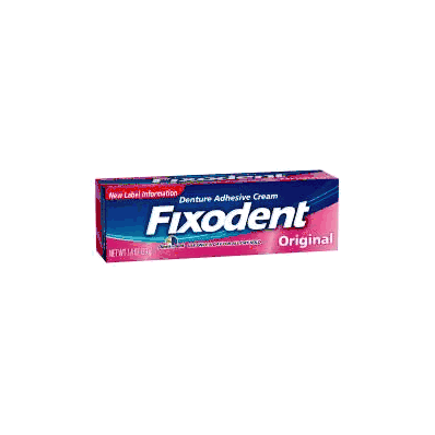 Denture Adhesive Fixodent Original 1.4 Oz. Cr