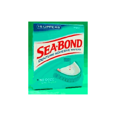 Denture Adhesive SeaBond Upper Wafers - Adh