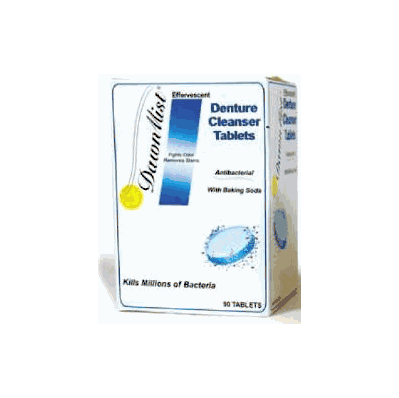 Denture Cleanser Dawn Mist Tablet - Cleaner,