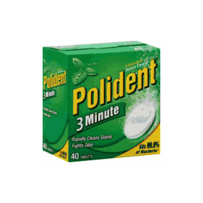 Denture Cleanser Polident Tablet - Polident,