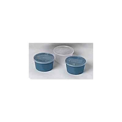 Denture Cup Aqua Plastic - Cup, Denture W/Lid