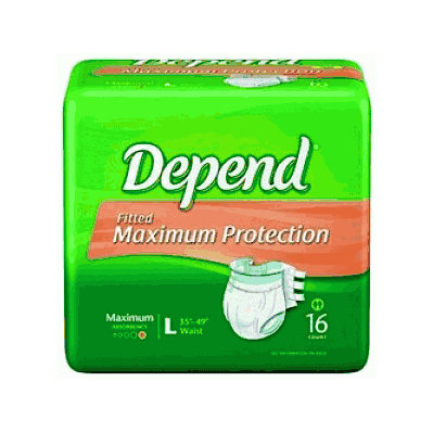 Depends Fitted Briefs By Avkare Inc - Brief,