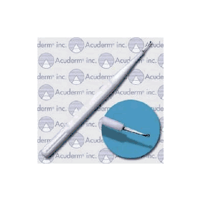 Dermal Curette Acu-dispo-curette 1 Mm Cup Ti
